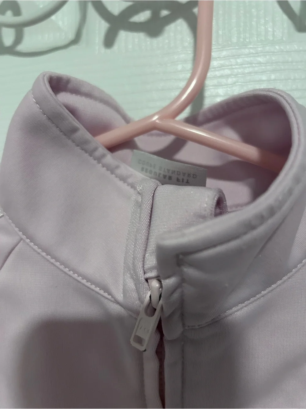 adidas Pink Girls Full-Zip Athletic Jacket. Size 12M